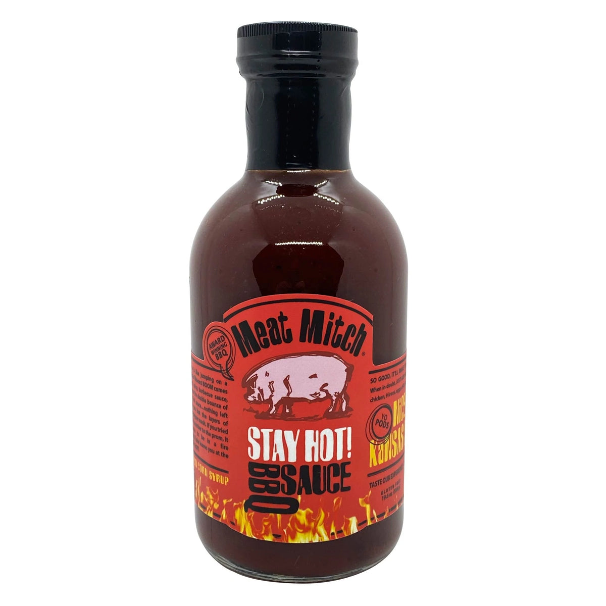 Meat Mitch Stay Hot BBQ Sauce - Gluten Free