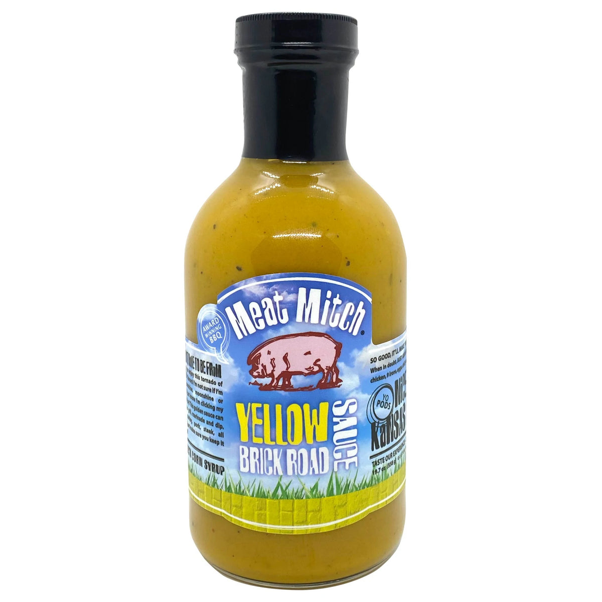 Meat Mitch Yellow Brick Road Sauce - Gluten-Free Mustard BBQ Sauce