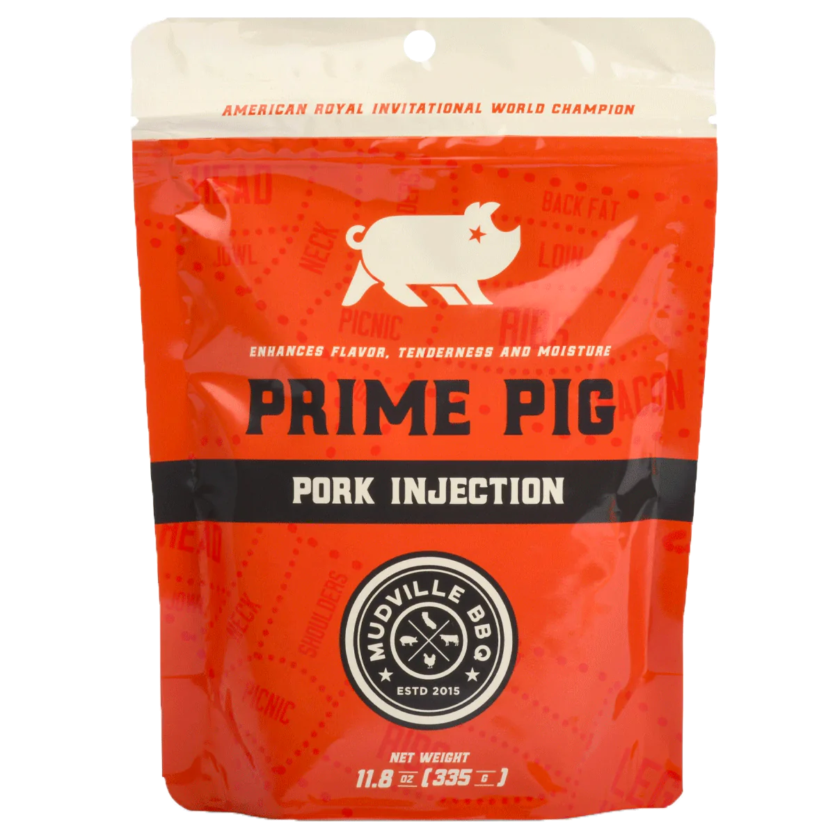 Mudville BBQ Prime Pig Pork Injection - American Royal World Champion