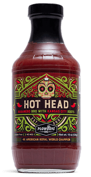 Plowboys BBQ Hot Head BBQ Sauce - American Royal Champion