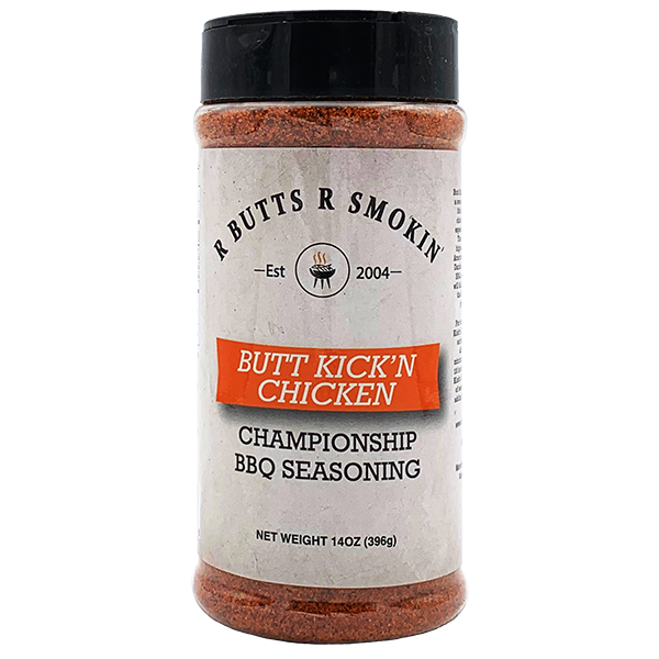 R Butts R Smokin Butt Kick'N Chicken Rub - Kansas City Brand