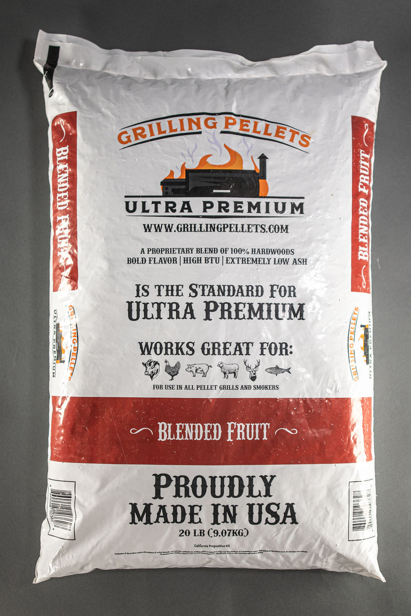 Grilling Pellets Ultra Premium Blended Fruit Pellet