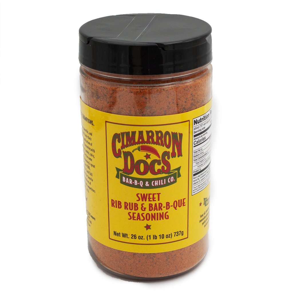 Cimarron Docs Sweet Rib Rub and Seasoning - American Fire BBQ & Grilling Supply