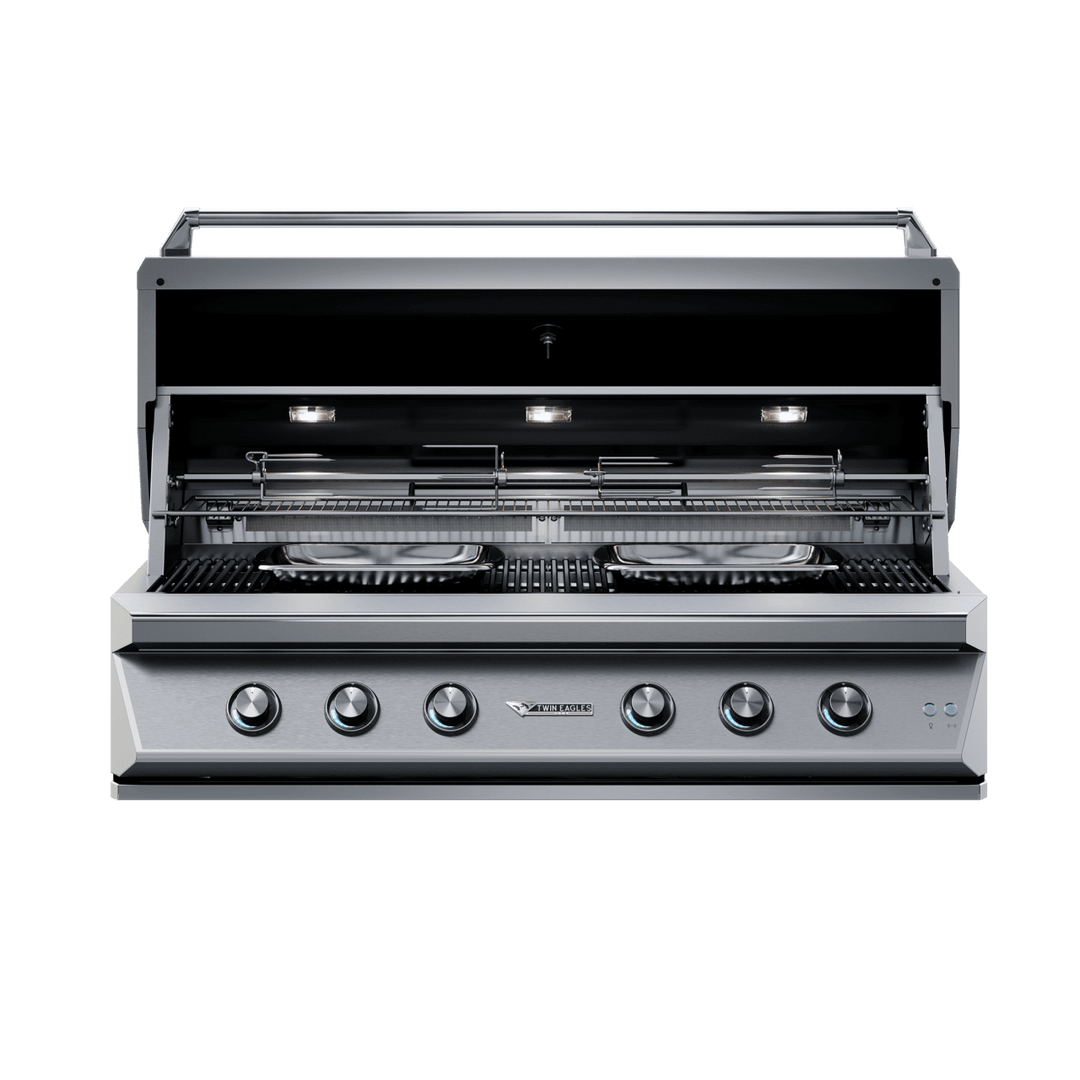 Twin Eagles C Series 54" Built-in Gas Grill w/ Rotisserie & Sear Zone