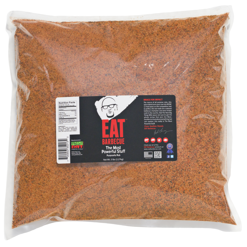 EAT Barbecue The Most Powerful Stuff Rub, view 2