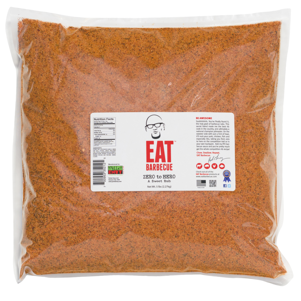 Get legendary bark and bold Kansas City flavor with Zero to Hero BBQ Rub by EAT Barbecue. Competition-grade seasoning built for serious BBQ lovers.
