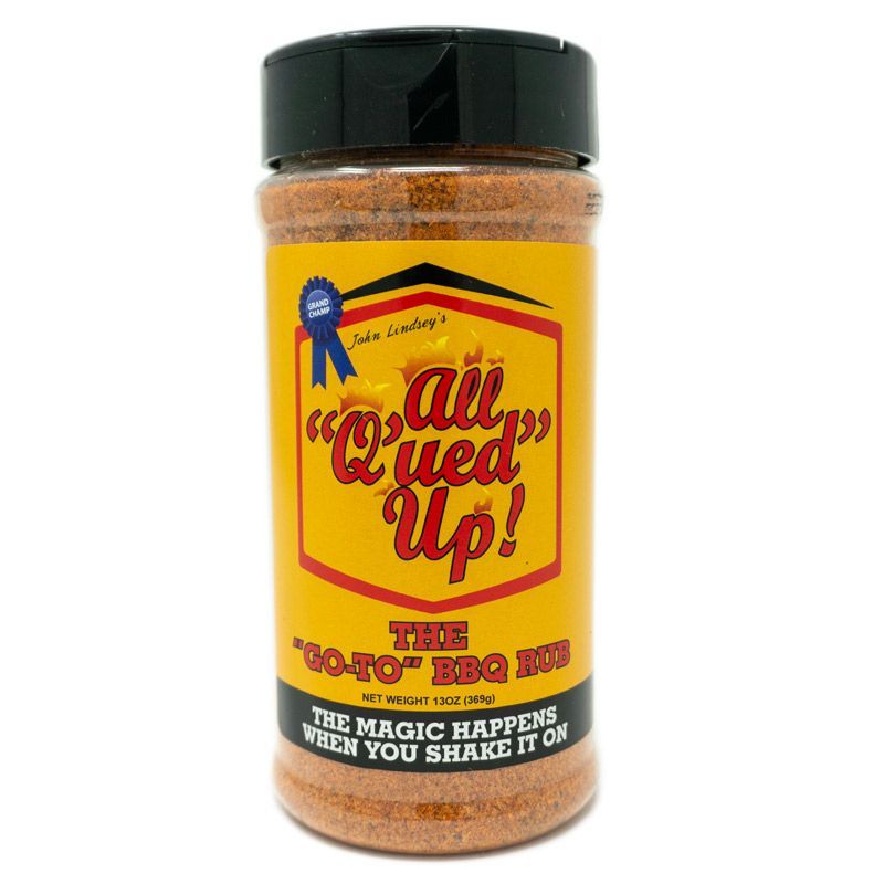 All Q'ued Up "GO-TO" BBQ Rub