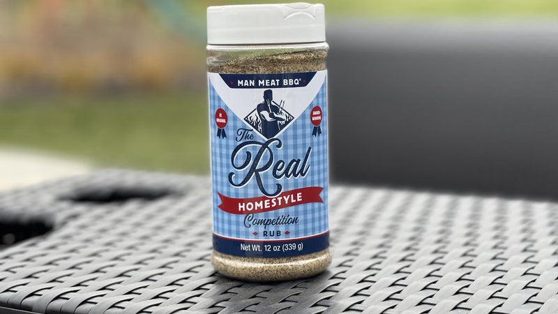 Man Meat BBQ The Real Homestyle Competition Rub