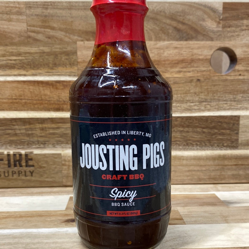 Jousting Pigs Spicy BBQ Sauce