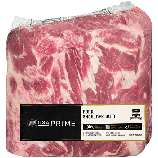 Prairie Fresh USA Prime Pork Butts, Frozen