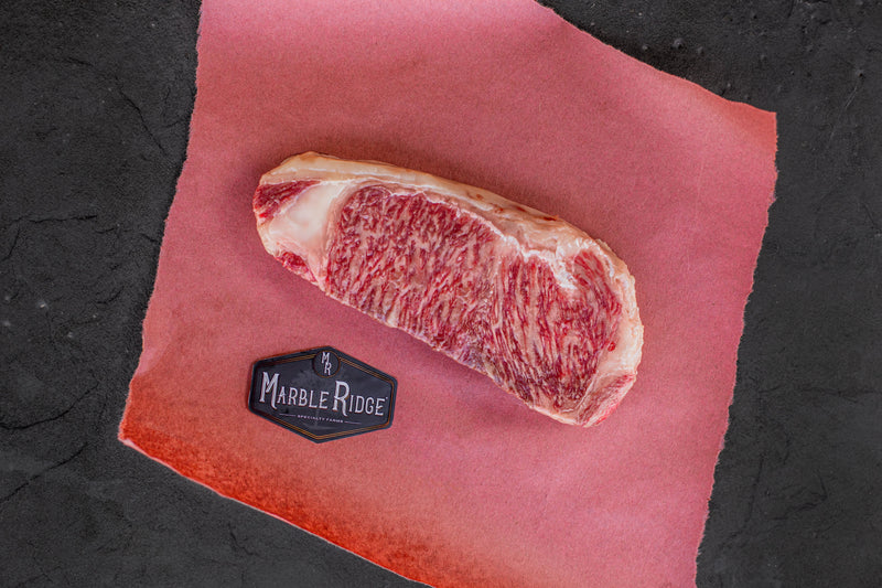 Marble Ridge Farms KC Strip Steak - Luxe Grade