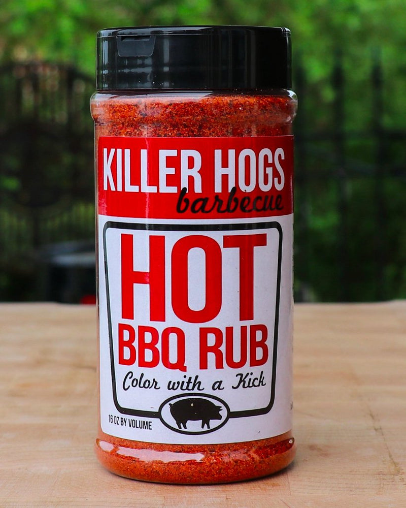 Killer Hogs Barbeque Hot BBQ Rub 16oz