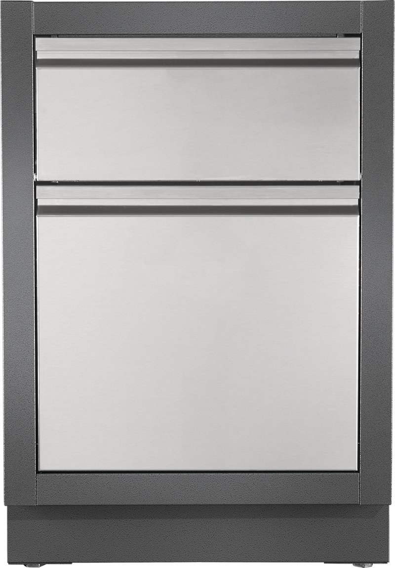 Napoleon Oasis   Waste Drawer Cabinet, Gray