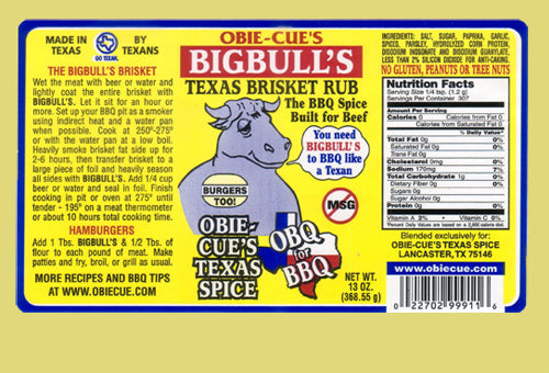 Obie Cue’s Bigbull’s Brisket Rub