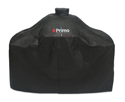 Primo Grill Cover for Oval Large or Junior with Countertop Table