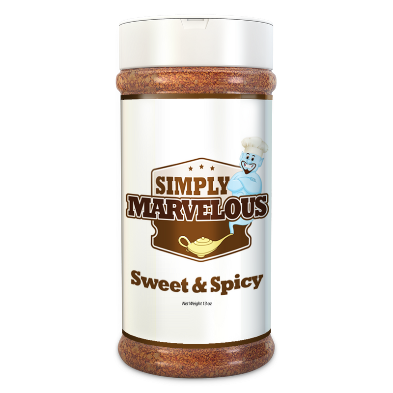 Simply Marvelous BBQ Sweet & Spicy Rub