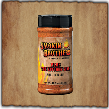 Smokin Brothers Plus The Kitchen Sink Rub