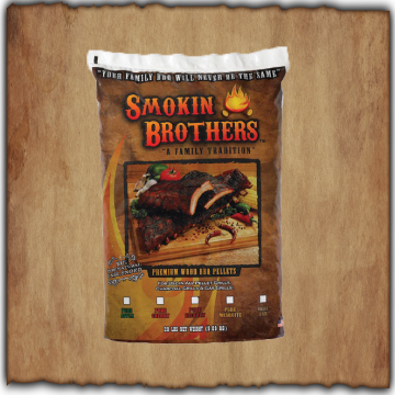 Smokin Brothers Pure Apple Hickory Pellets