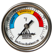 Gateway Drum Smokers 3" Custom Dial Thermometer