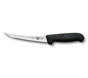 Victorinox 6'' Curved Semi-Stiff Boning Knife (Black Fibrox Handle)