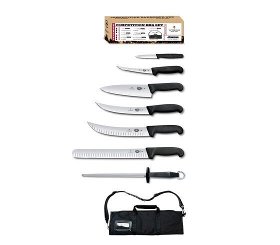 Victorinox Ultimate 8 Piece Competition BBQ Knife Set